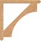 Ekena Millwork Westlake Arts & Crafts Smooth Bracket, Western Red Cedar, 3 1/2"W x 46"D x 46"H BKT04X46X46WTL03SWR - alternate 4
